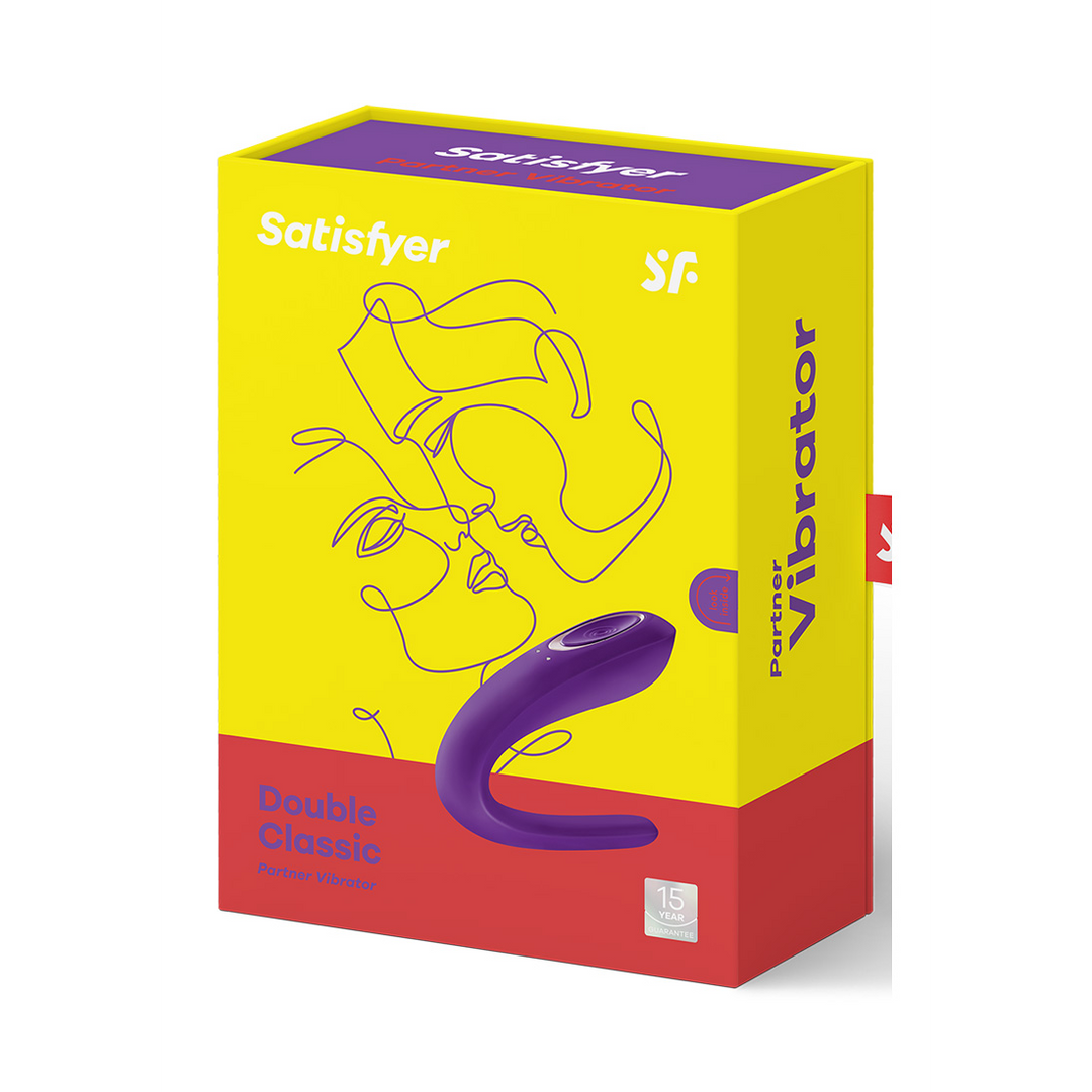 Double Classic - Partner Vibrator - Lila