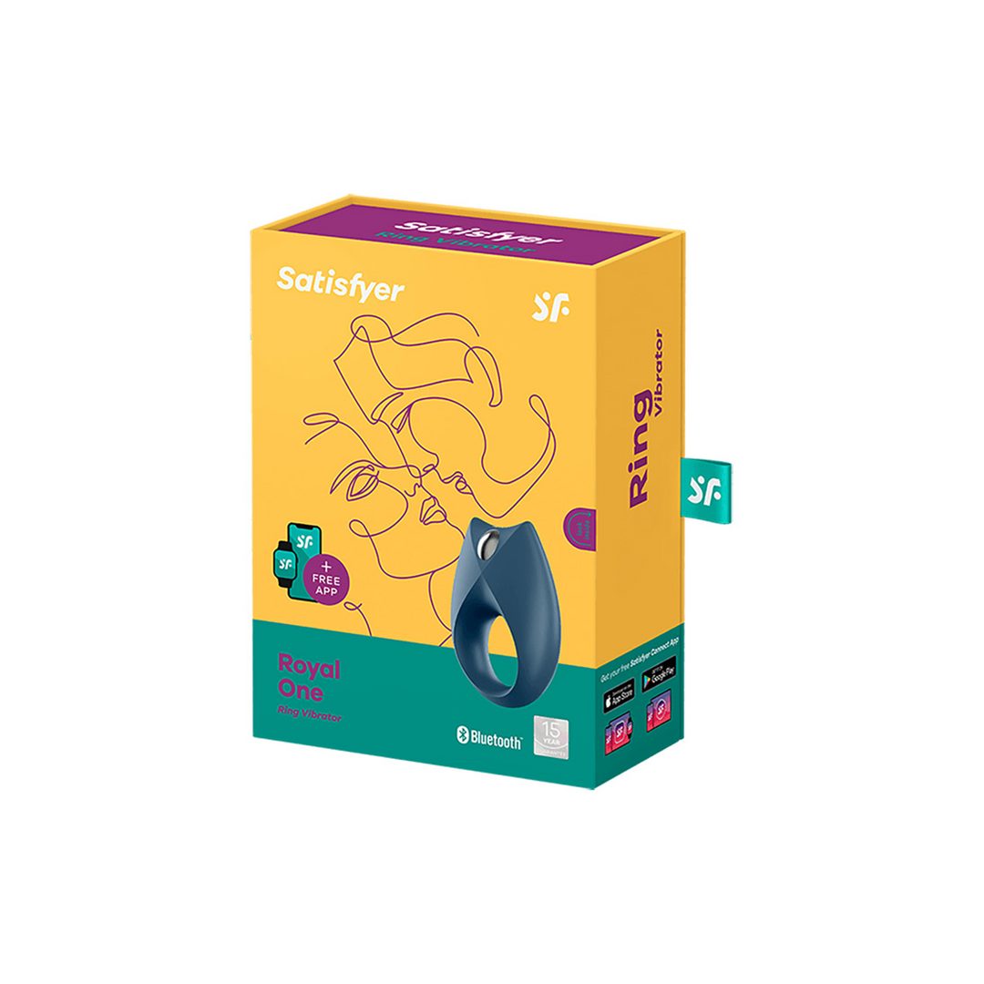 Royal One - Vibrationscockring - Blau