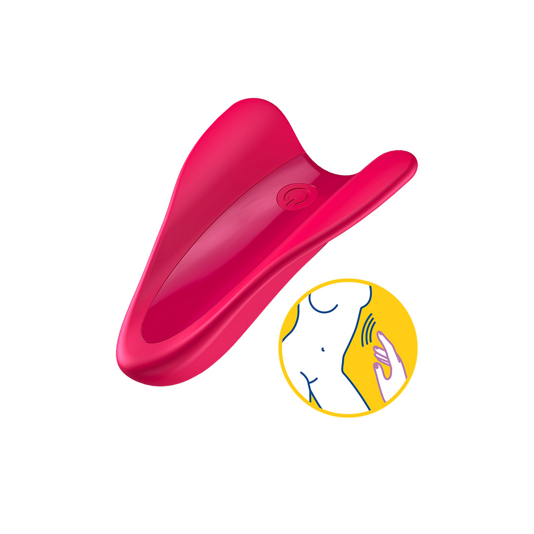 High Fly - Finger Vibrator - Rot