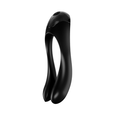 Candy Cane - Finger Vibrator für intime Zonen - Schwarz