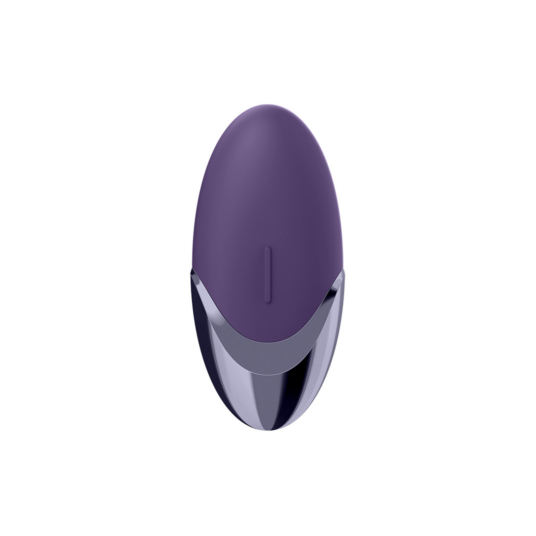 Lila Freude - Aufliegender Vibrator - Violett/Messing
