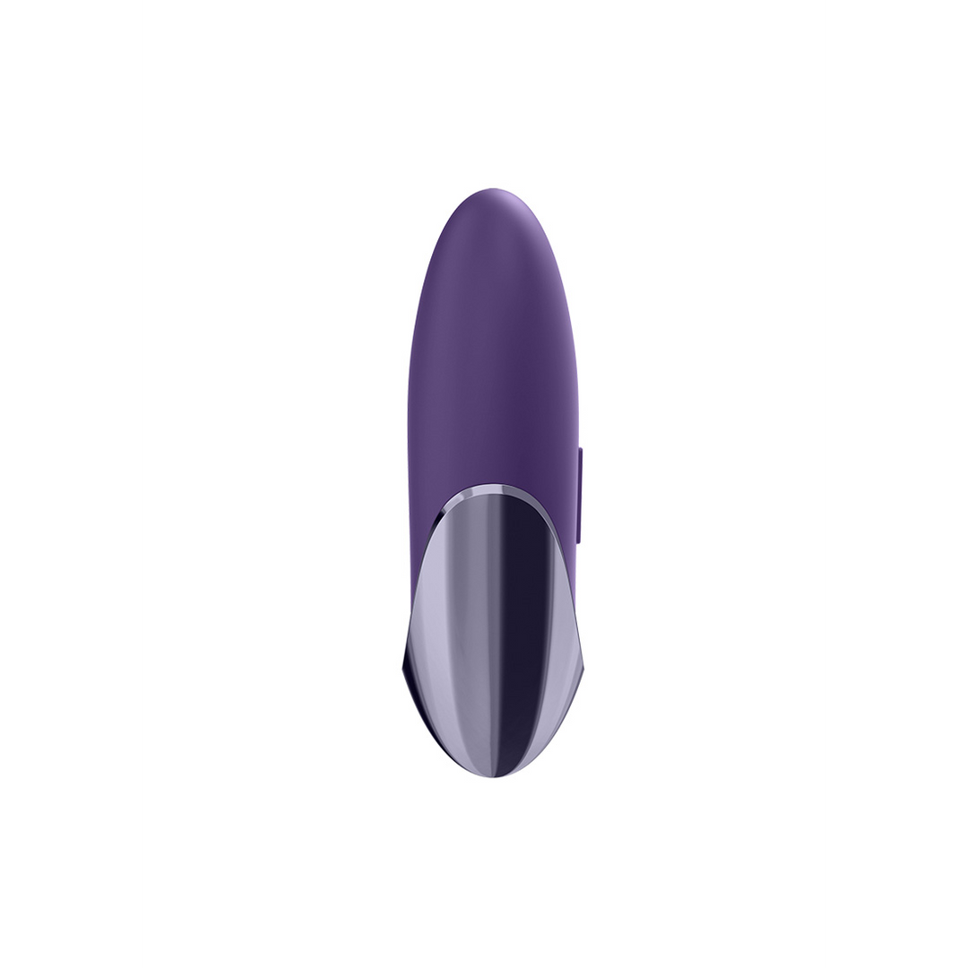 Lila Freude - Aufliegender Vibrator - Violett/Messing