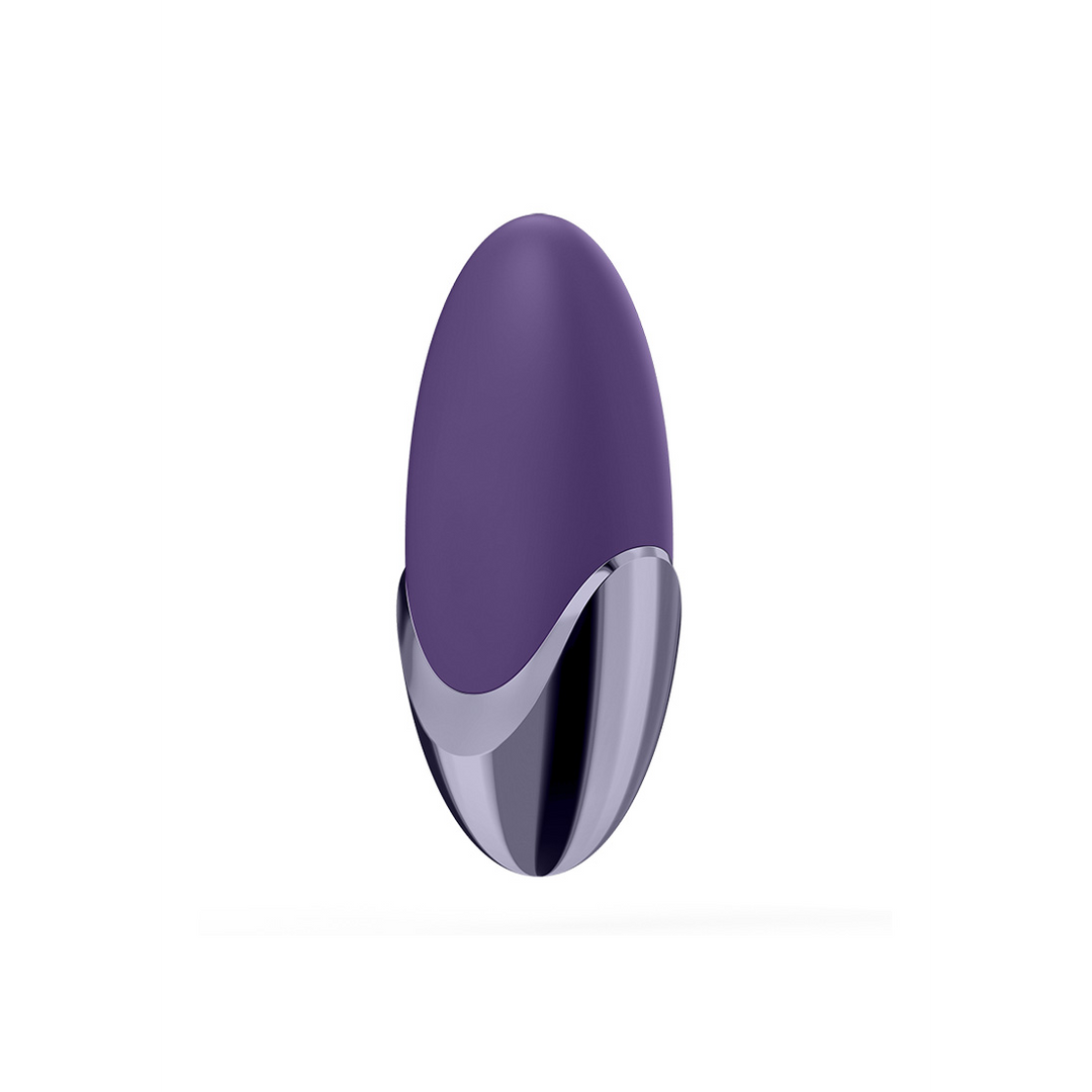 Lila Freude - Aufliegender Vibrator - Violett/Messing
