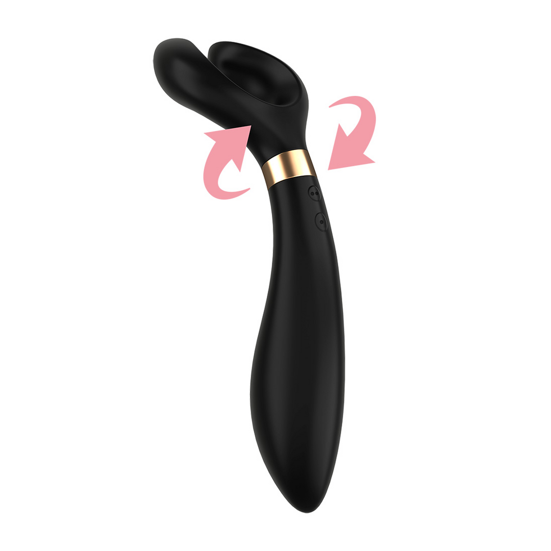 Endloser Spaß - Partner-Vibrator - Schwarz