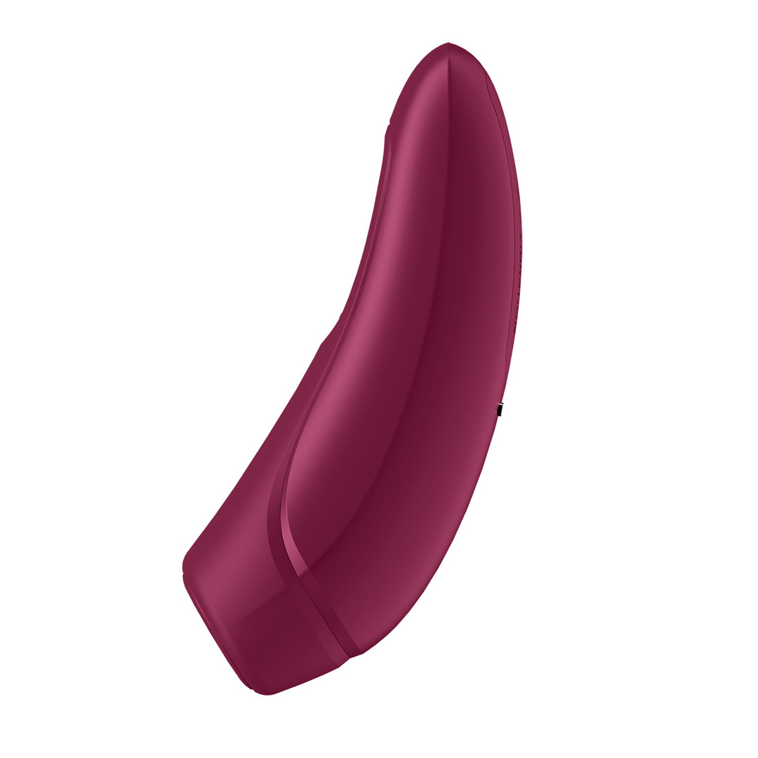 Curvy 1Plus - Air Pulse Stimulator und Vibration - Rose Rot