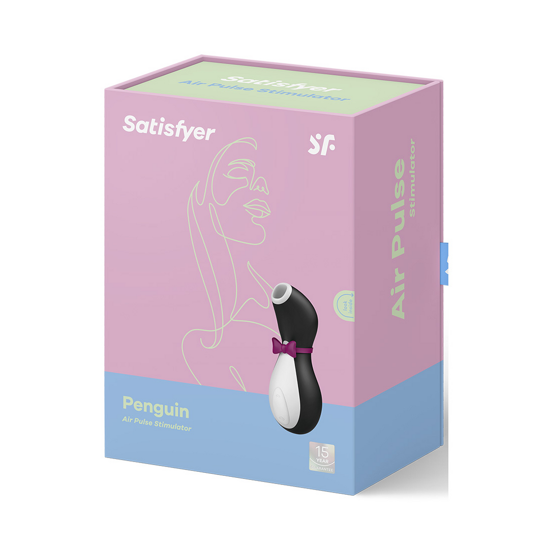 Pinguin - Air Pulse Stimulator - Schwarz/Weiß