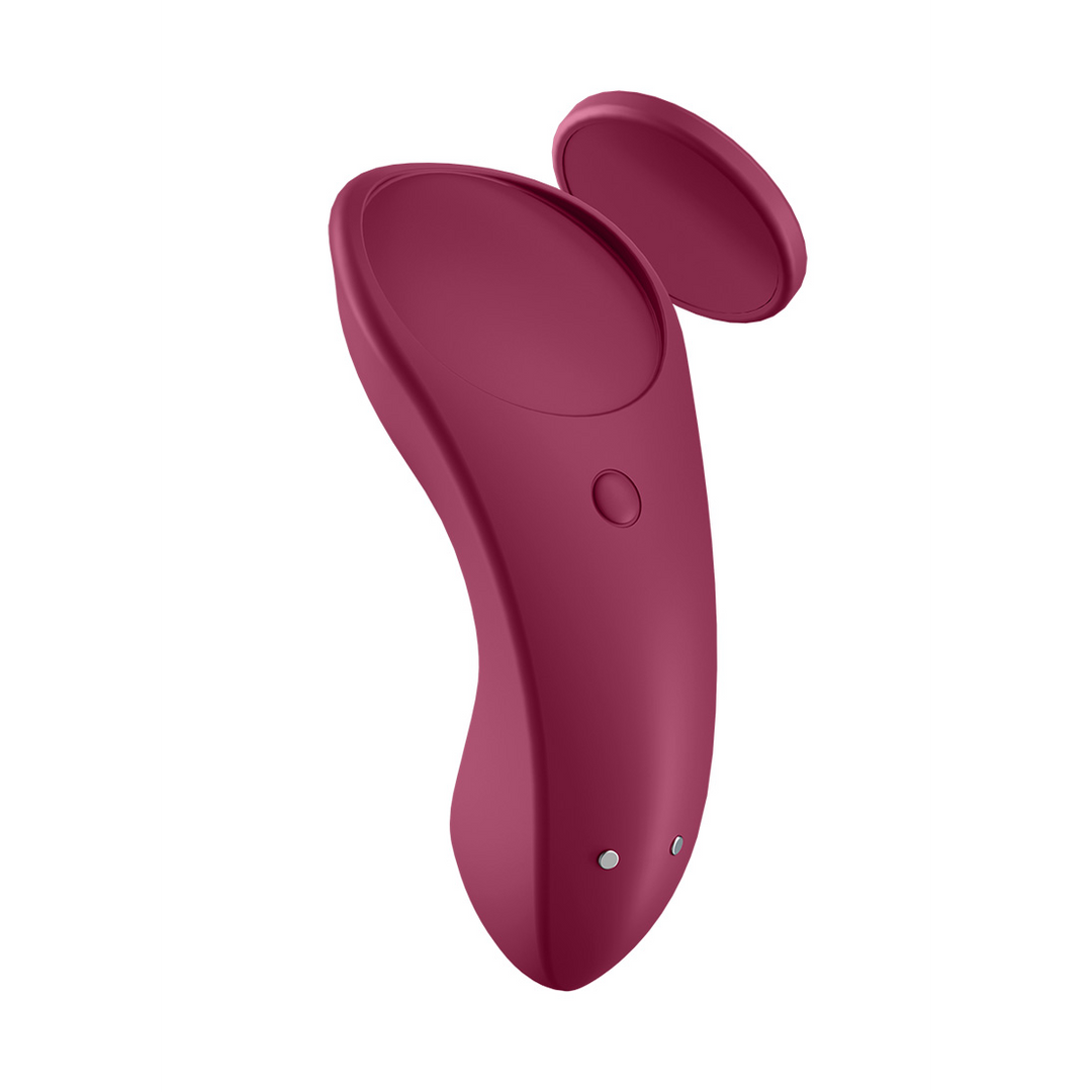 Sexy Secret - Panties Vibrator - Weinrot