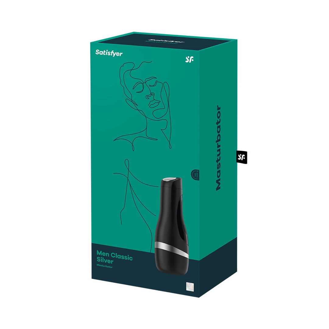 Männer Classic - Masturbator - Silber