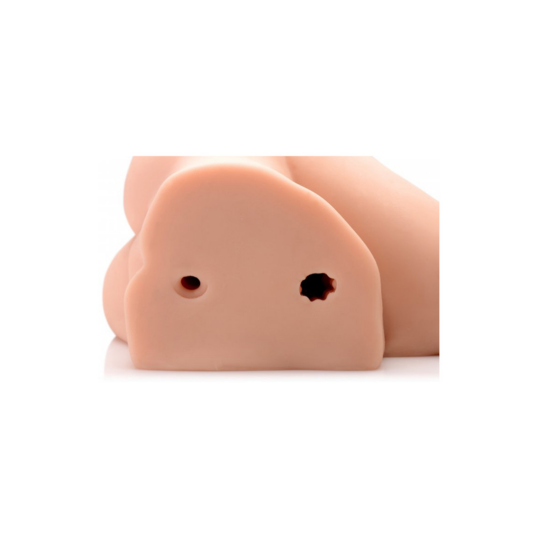 Seitenaktion Vagina und Arsch Masturbator