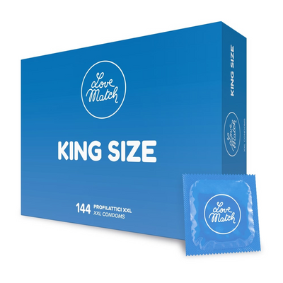 King Size - Kondome - 2.4 / 60 mm - 144 Stück
