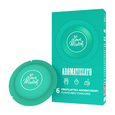 Aromatizzato - Aromatisierte Kondome - 6 Stück