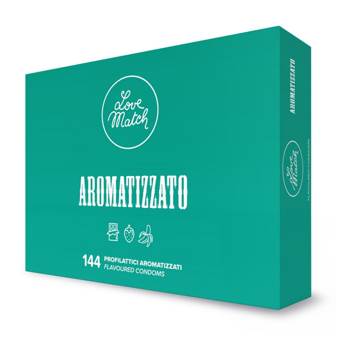 Aromatizzato - Flavored Kondome - 144 Stück