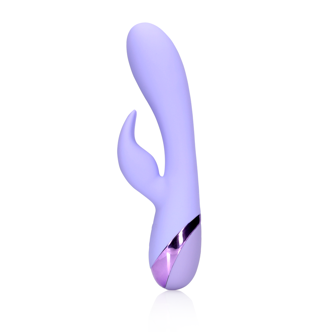 Glatter Silikon-Hase Vibrator - Digital Lavendel