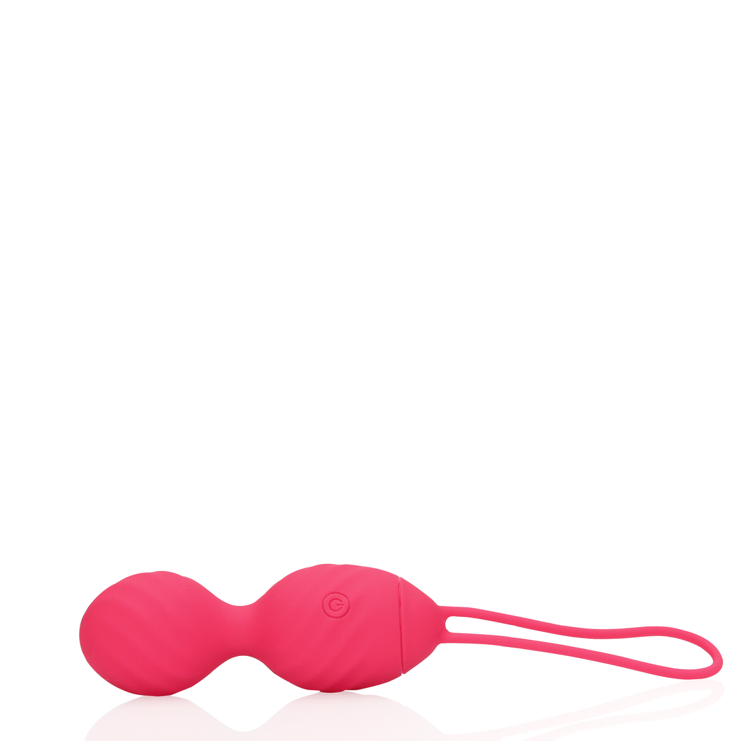 Vibrating Egg mit Remote Control - Strawberry Red