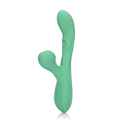 Pulse Wave und Tonge Flickering Rabbit Vibrator - Pulswelle und Zungenschlag Vibrator - Blue Grass