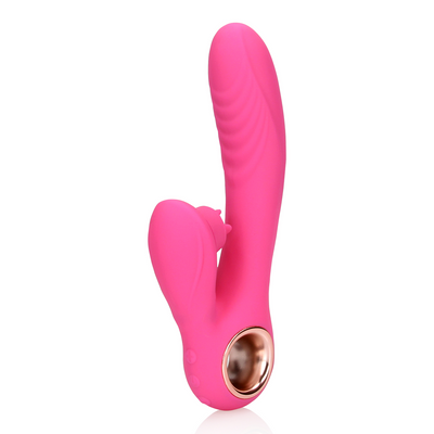 Zungenschlag Rabbit Vibrator mit Wärmefunktion - Exuberant Pink