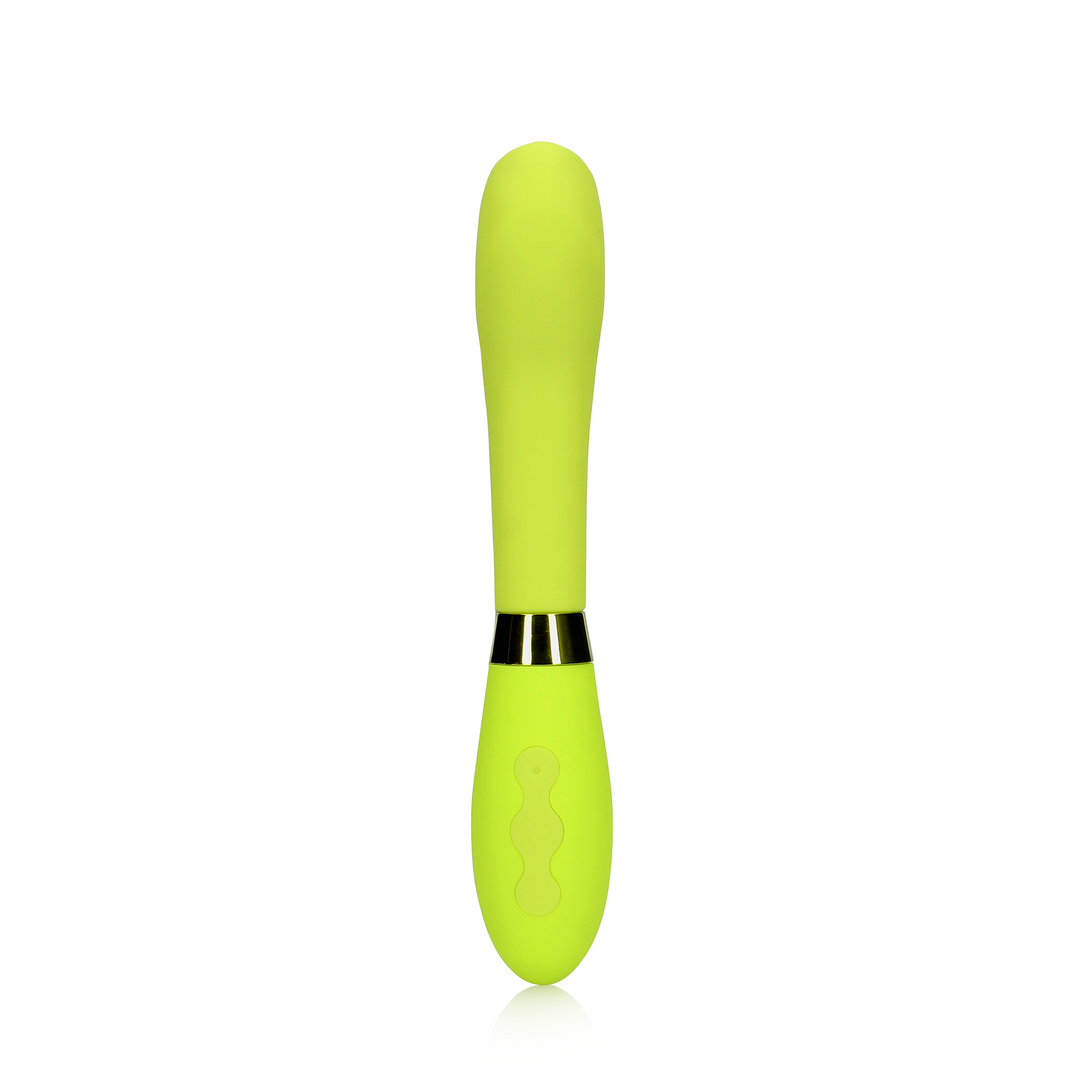 Silikon G-Spot Vibrator - Lime Passion