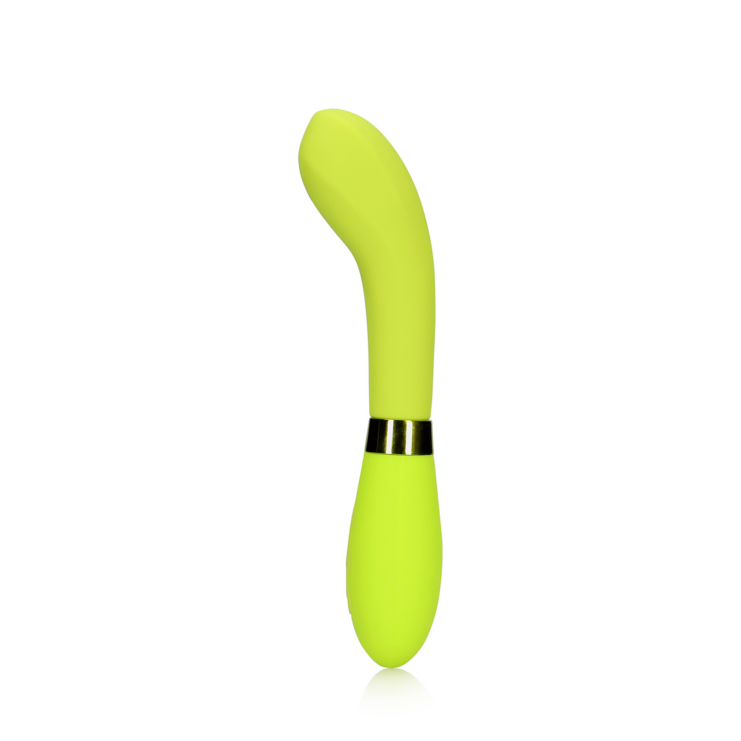 Silikon G-Spot Vibrator - Lime Passion