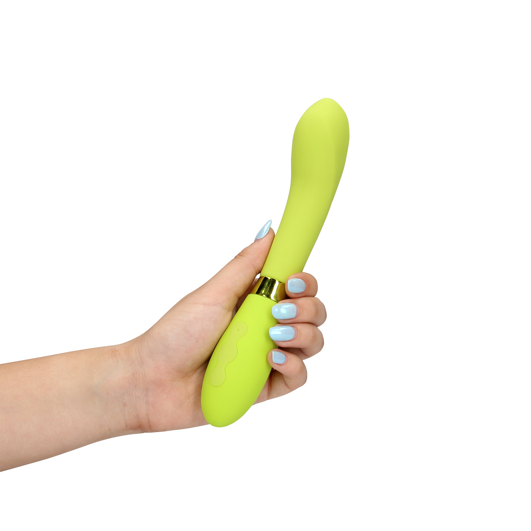 Silikon G-Spot Vibrator - Lime Passion