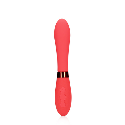 Glatter Silikon Smooth Vibrator - Salsa