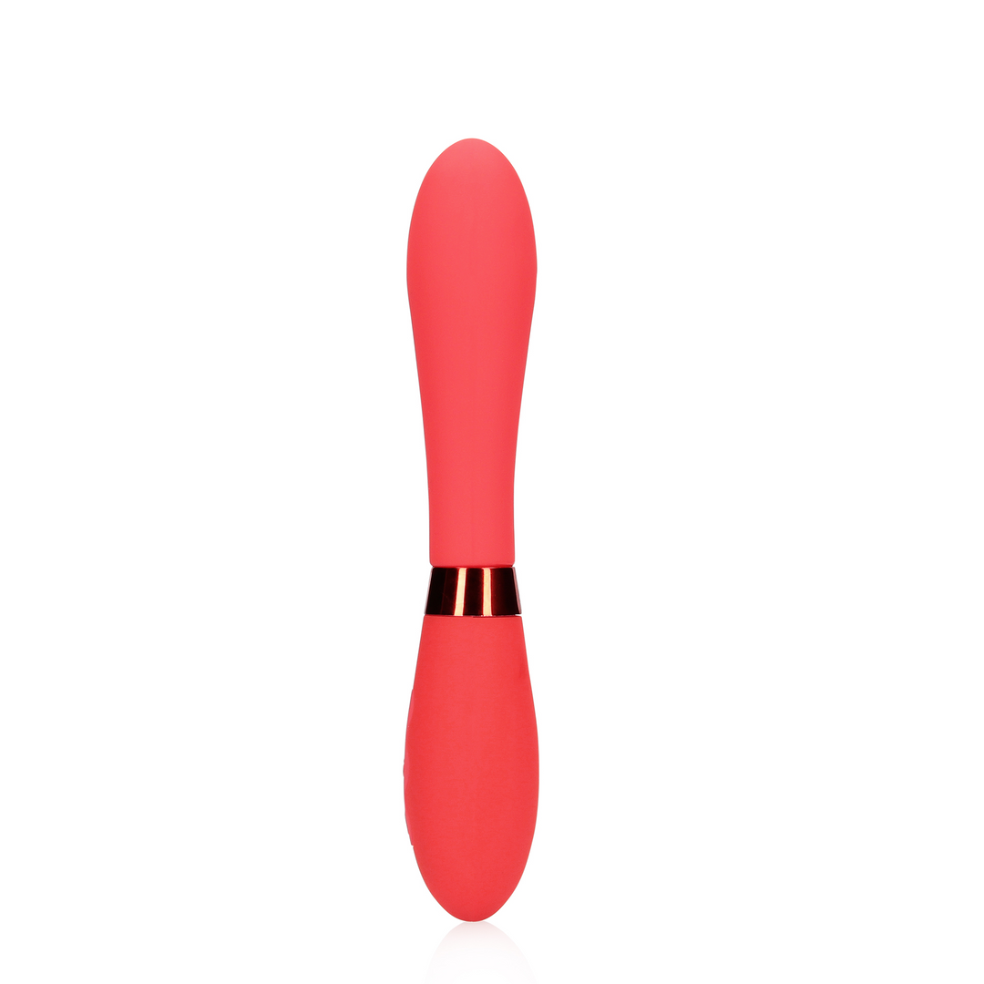 Glatter Silikon Smooth Vibrator - Salsa