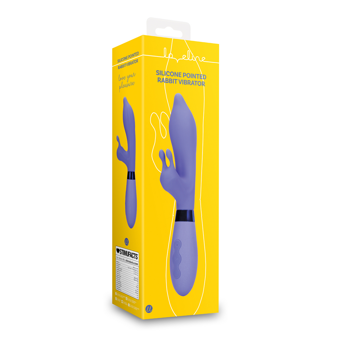 Silikon Rabbit Vibrator mit verlängertem Klitoris Stimulator - Protanopia