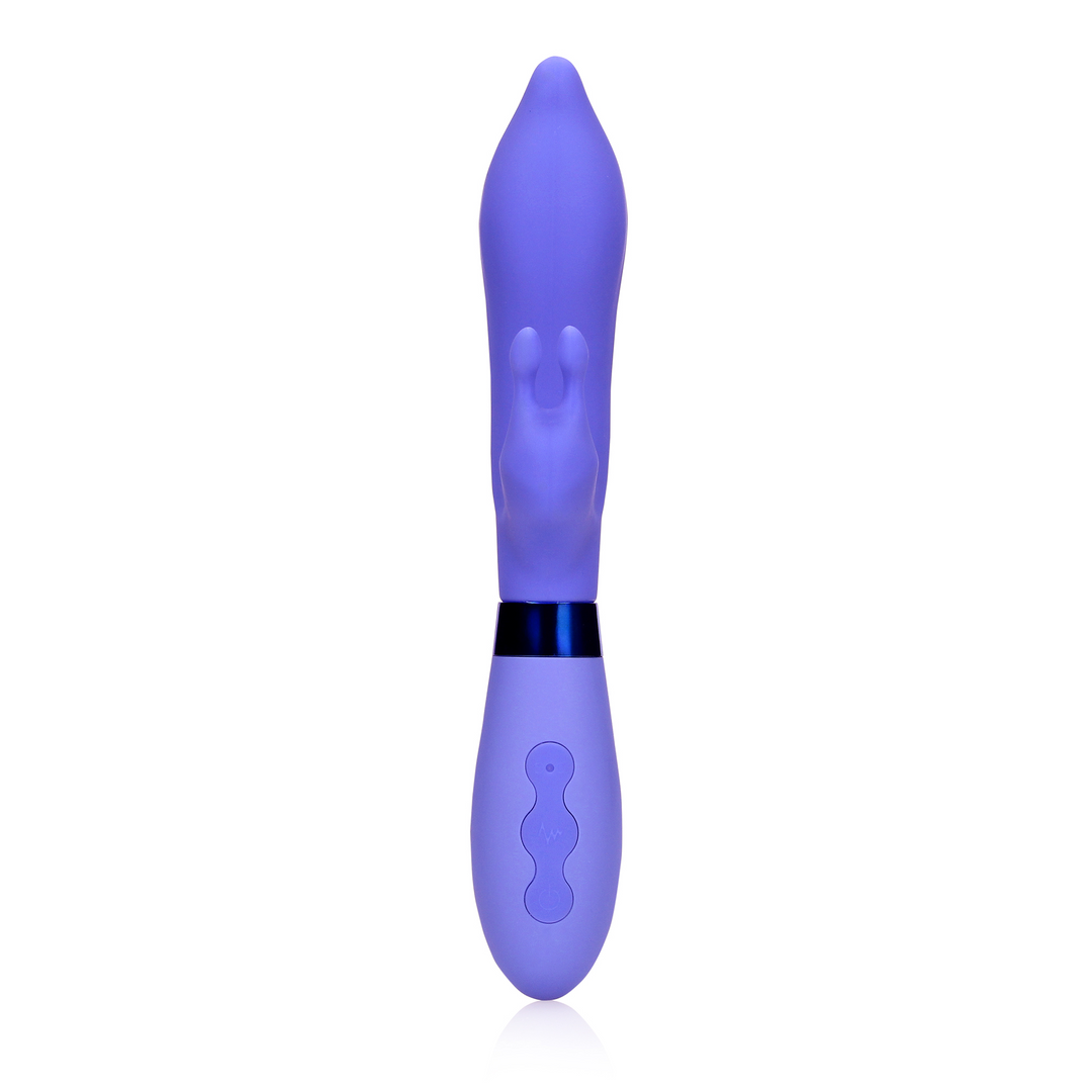 Silikon Rabbit Vibrator mit verlängertem Klitoris Stimulator - Protanopia