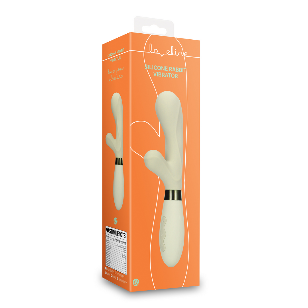 Silikon Rabbit Vibrator - Misty Green