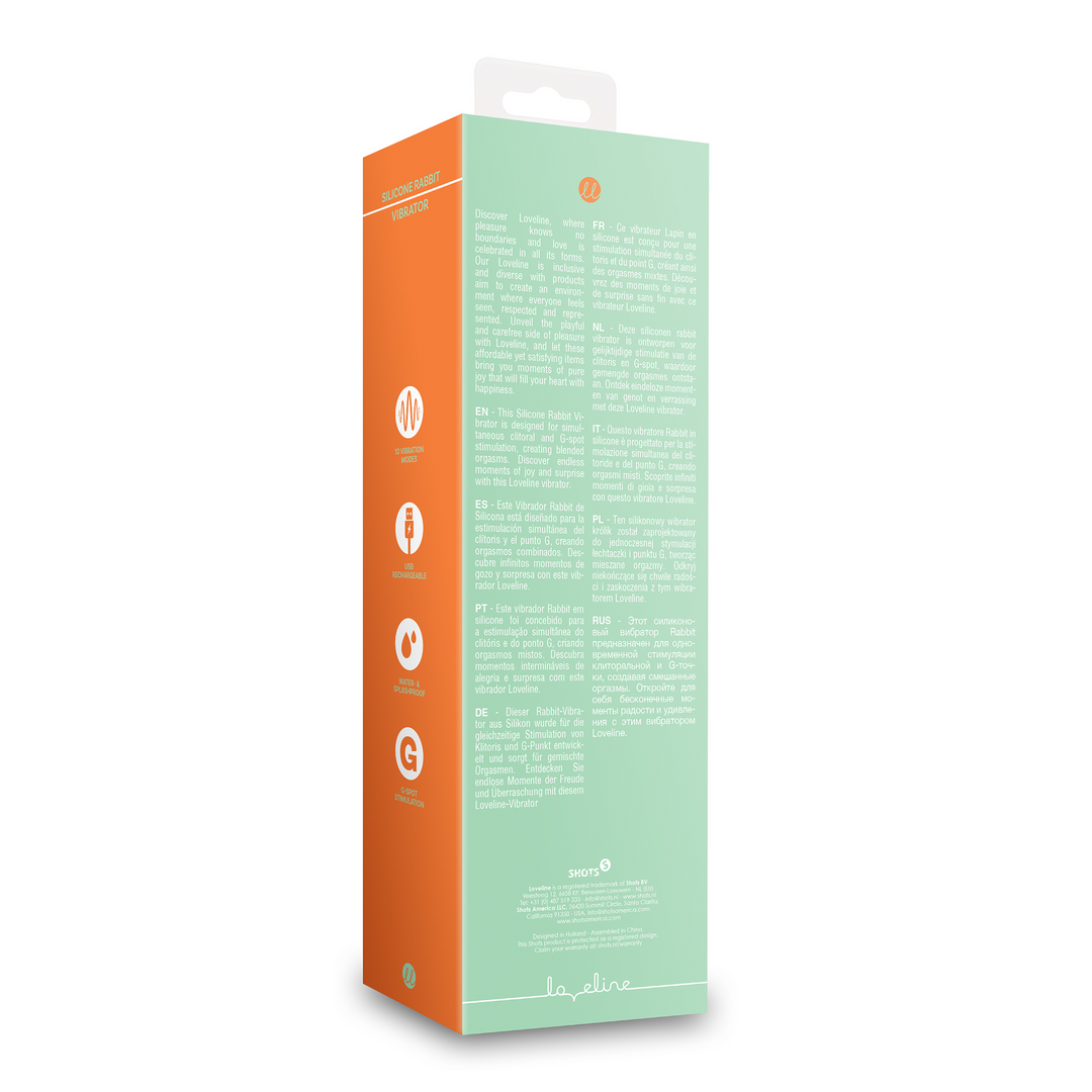Silikon Rabbit Vibrator - Misty Green