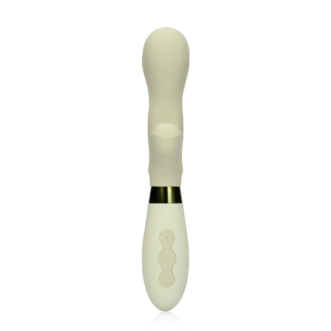 Silikon Rabbit Vibrator - Misty Green