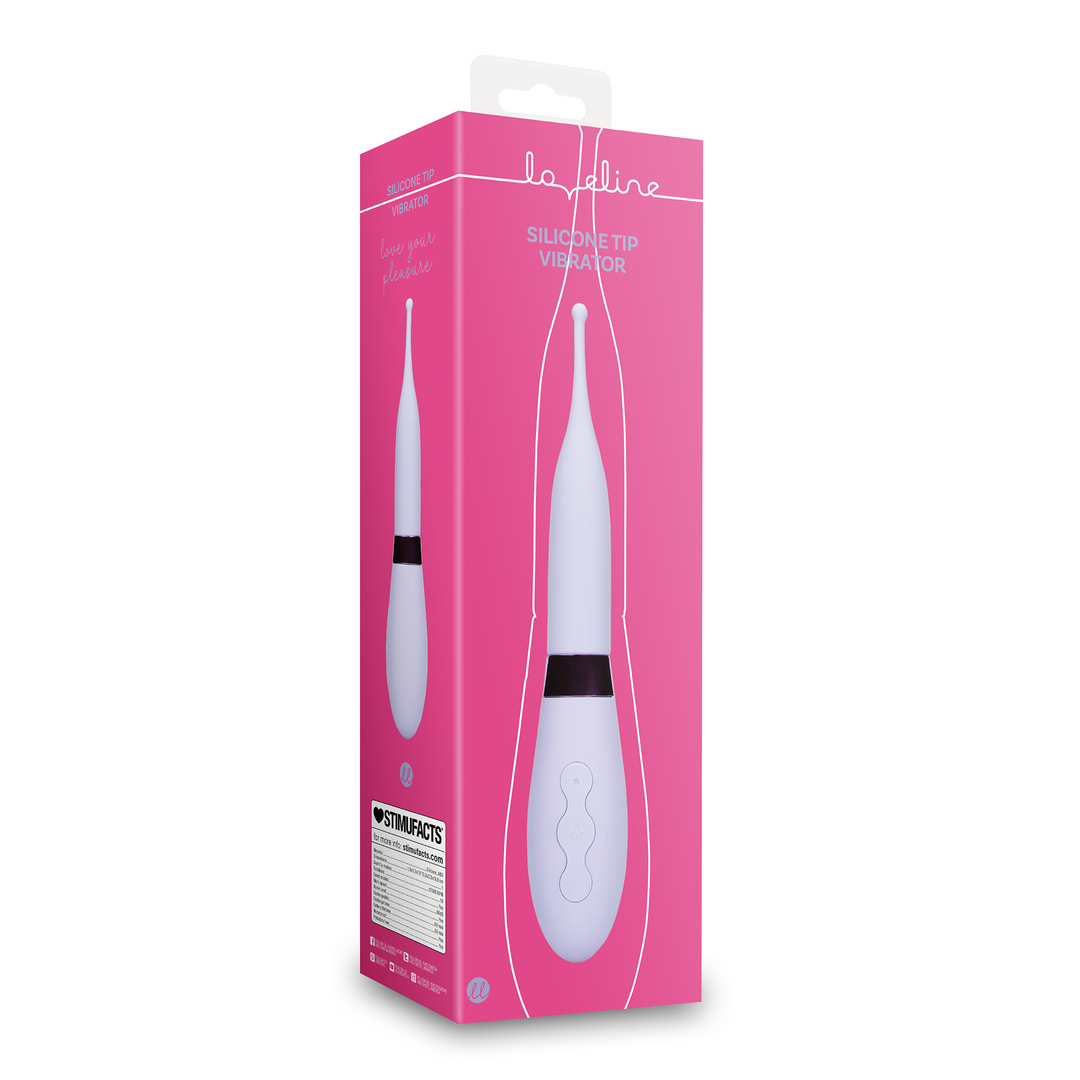 Vibrator mit Silikonspitze - Night Magic