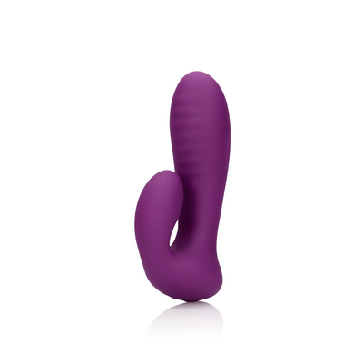 Ultra weicher Silikon G-Punkt Vibrator - Orchidee Purple