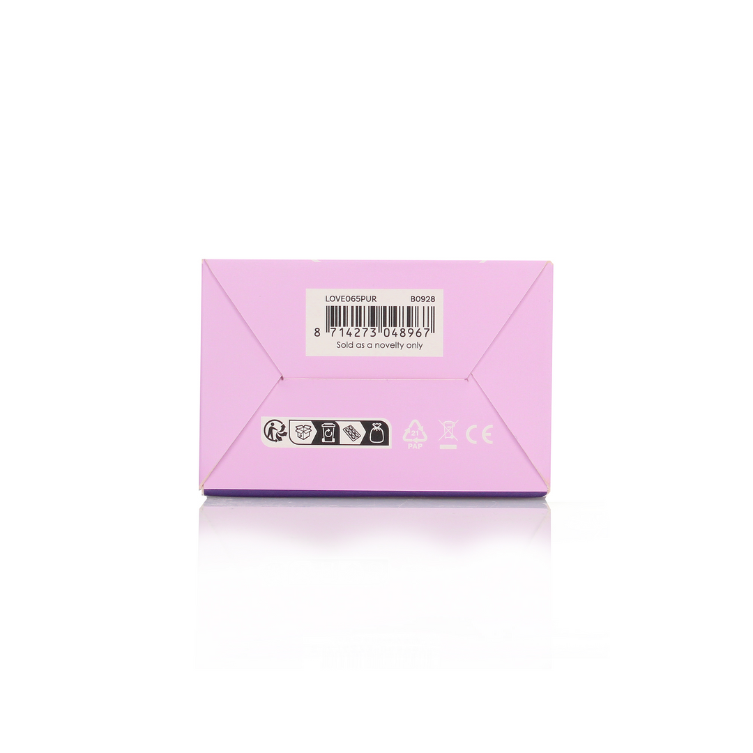 Ultra weicher Silikon G-Punkt Vibrator - Orchidee Purple