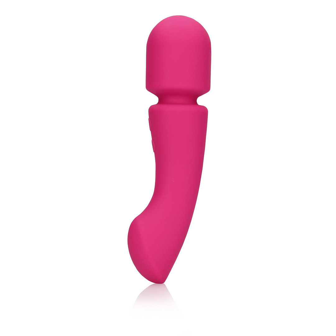 Ultra weicher beidseitig verwendbarer Silikon Wand Vibrator - Prestone Pink