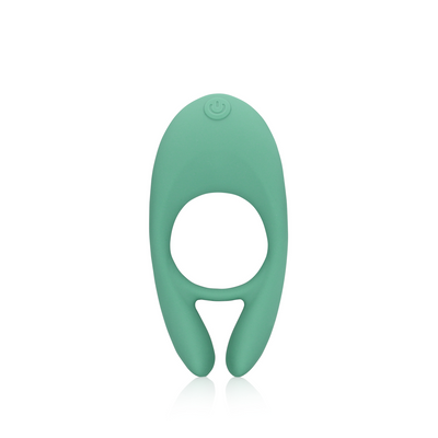 Ultra weicher Silikon Penis Ring mit extra Wulst - Blue Grass
