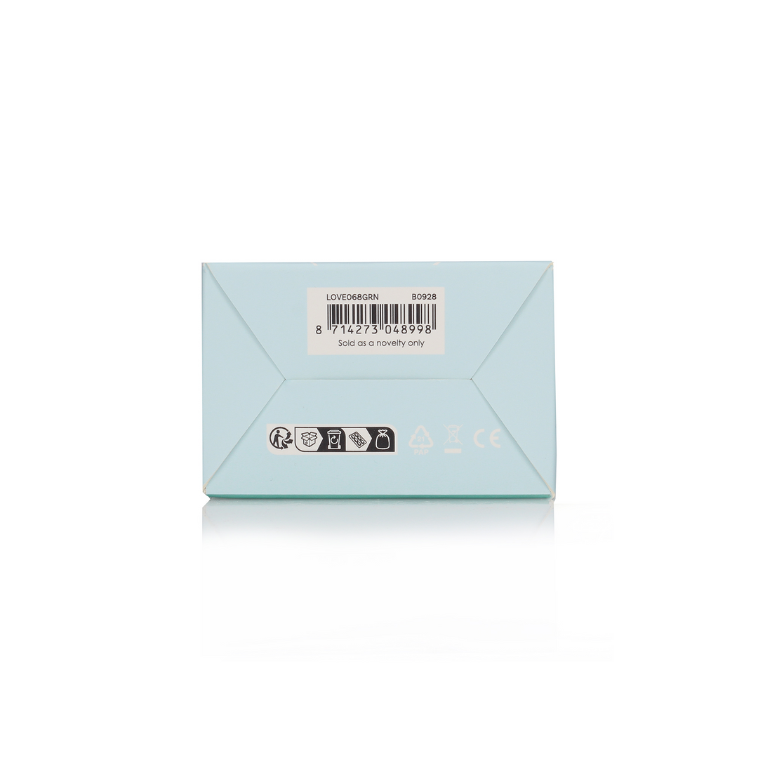 Ultra weicher Silikon Penis Ring mit extra Wulst - Blue Grass