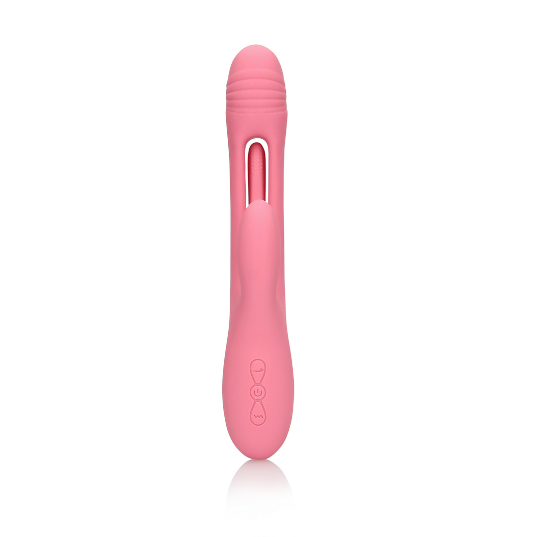 Schlagender G-Punkt Rabbit Vibrator - Pink Arabesque