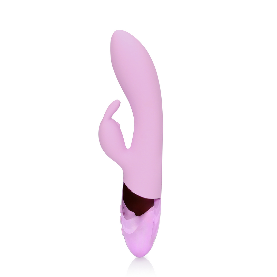 Ultra weicher Silikon Rabbit Vibrator - Exotic Fuchsia
