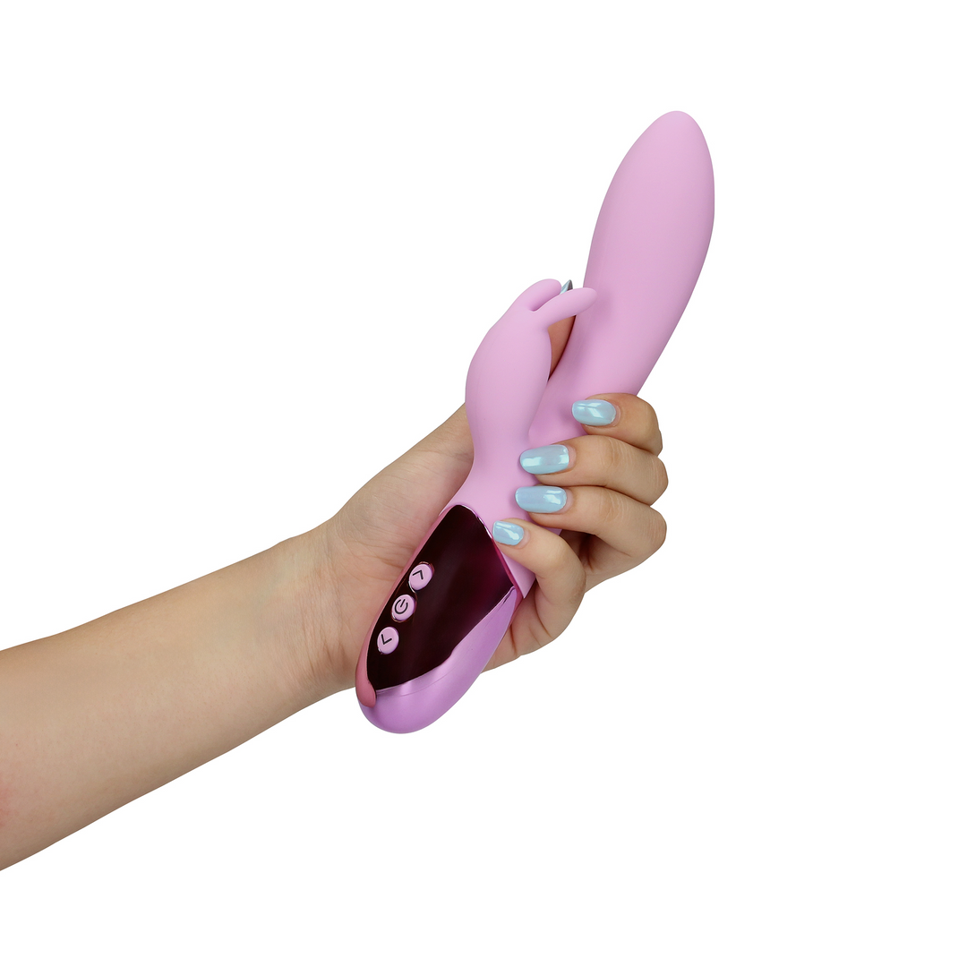 Ultra weicher Silikon Rabbit Vibrator - Exotic Fuchsia