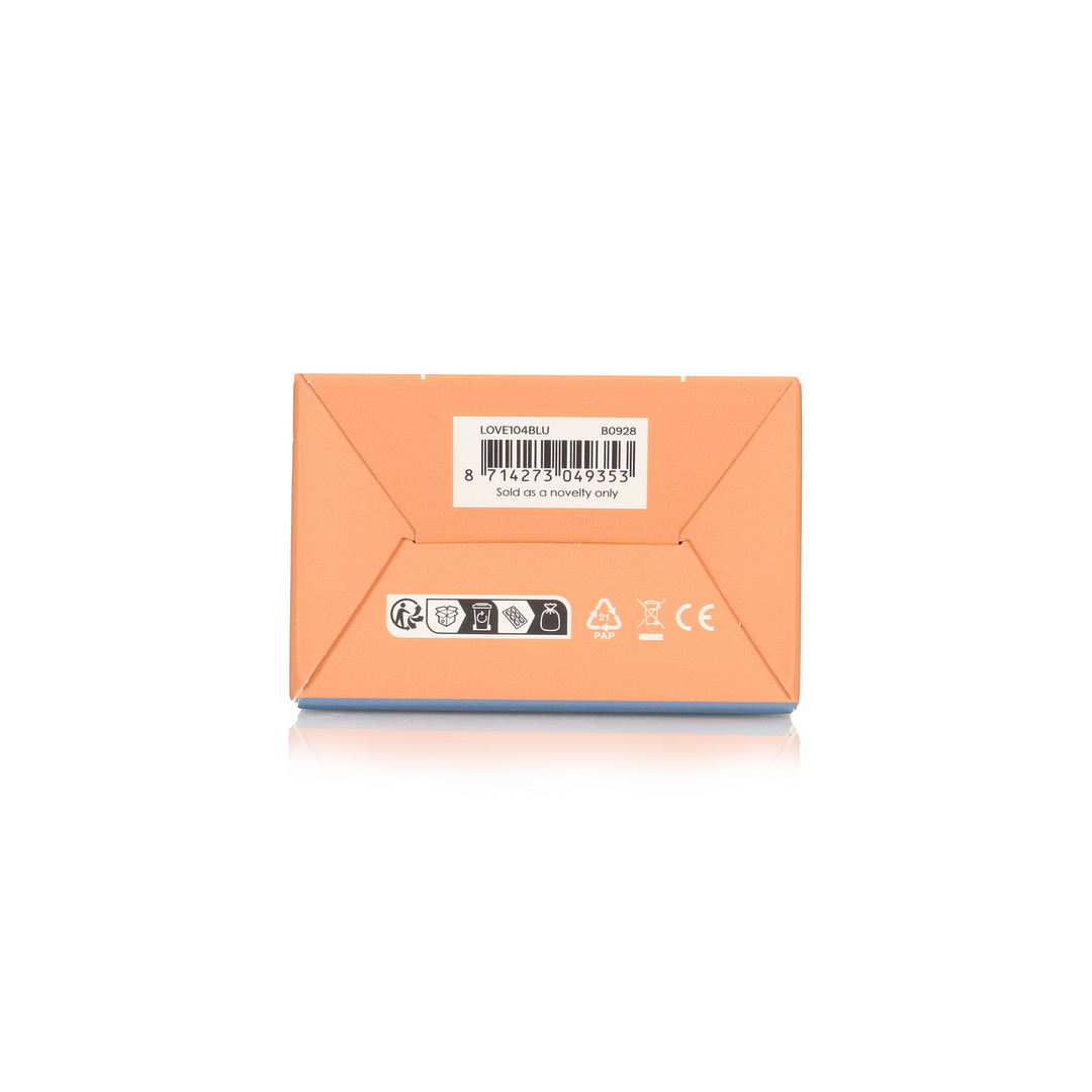 Kleiner Rillen Vibrator - Blue Horizon