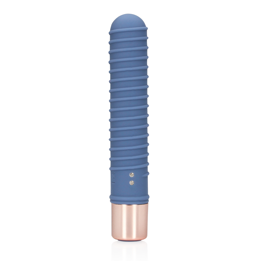 Kleiner Rillen Vibrator - Blue Horizon
