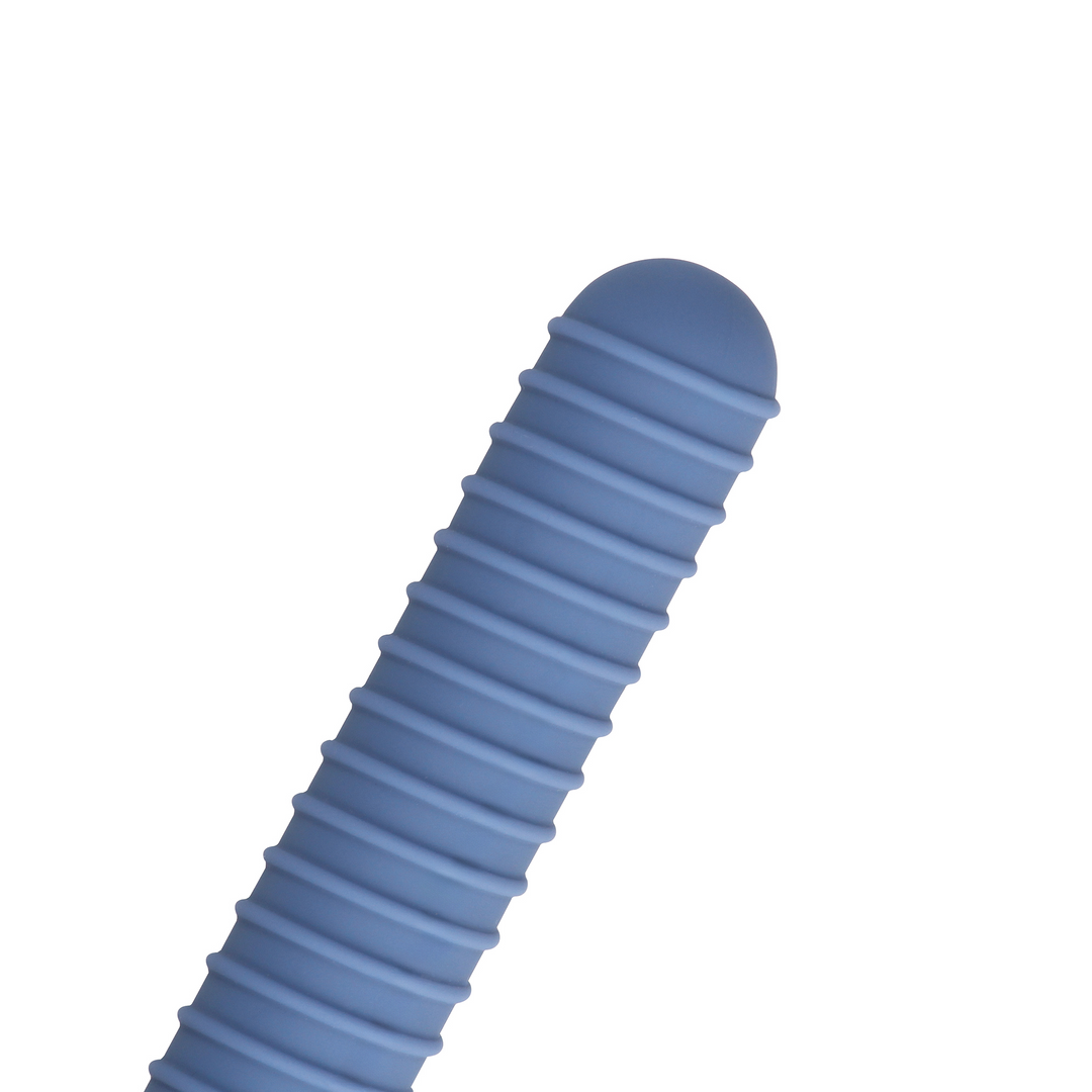 Kleiner Rillen Vibrator - Blue Horizon