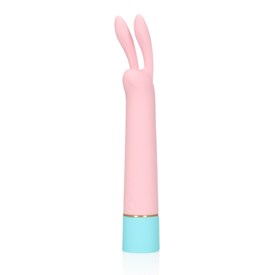 Mini Rabbit Vibrator mit USB Anschluss - Arctic Blue