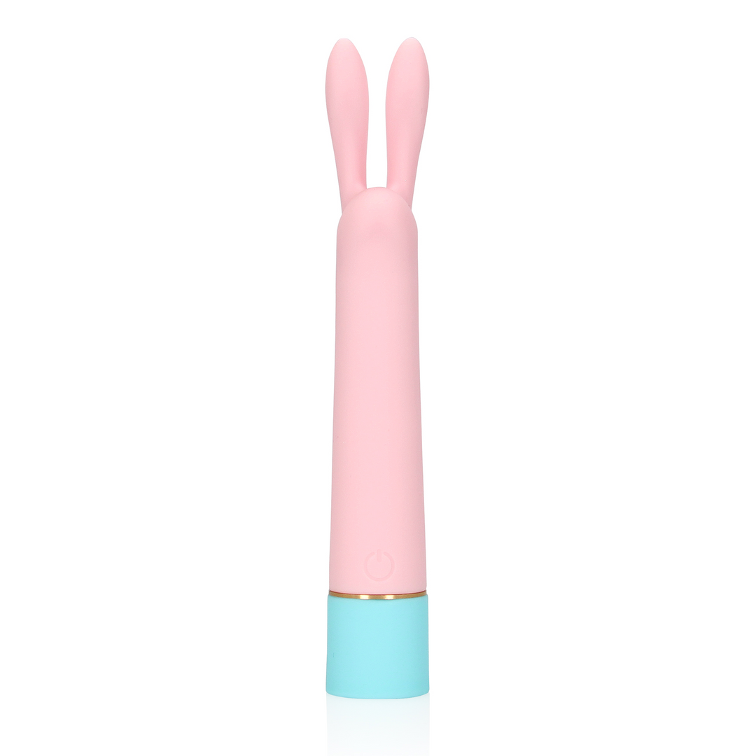 Mini Rabbit Vibrator mit USB Anschluss - Arctic Blue