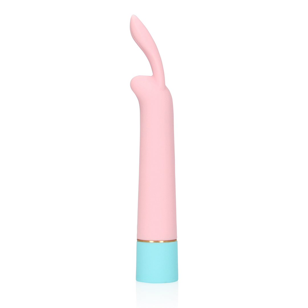 Mini Rabbit Vibrator mit USB Anschluss - Arctic Blue