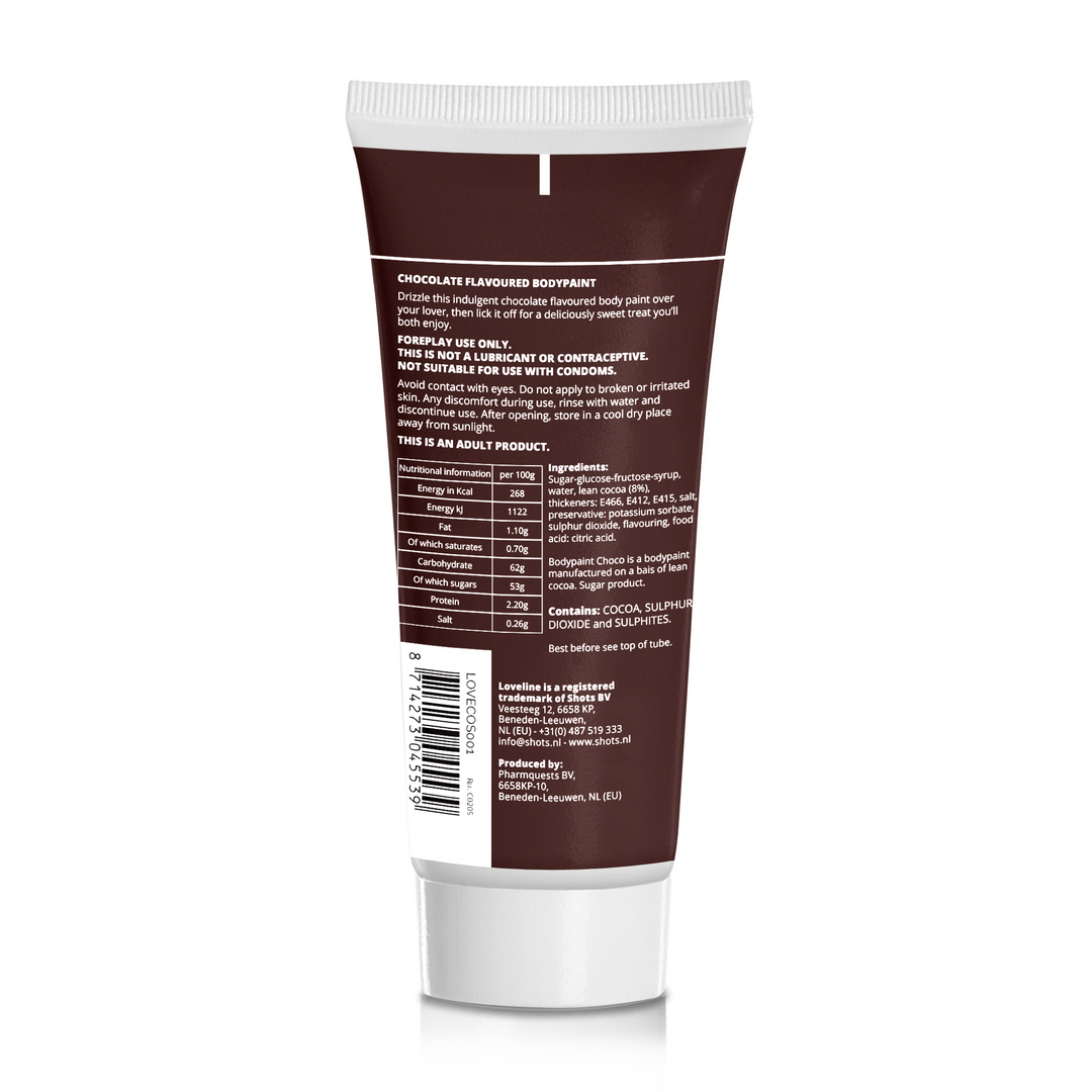 Bodypaint - Schokolade - 100 Gramm
