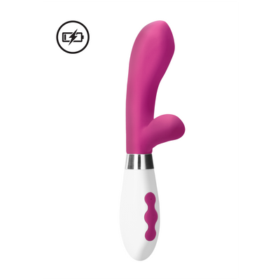 Achilles - Wiederaufladbarer Rabbit-Vibrator - Pink