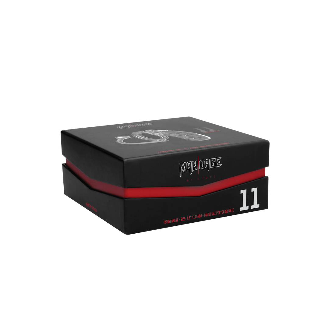 Modell 11 Keuschheitscockkäfig mit Plug - 4,5 / 11,5 cm