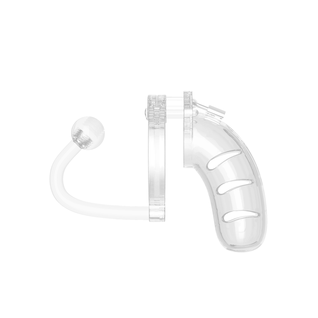 Modell 11 Keuschheitscockkäfig mit Plug - 4,5 / 11,5 cm