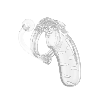 Modell 11 Keuschheitscockkäfig mit Plug - 4,5 / 11,5 cm